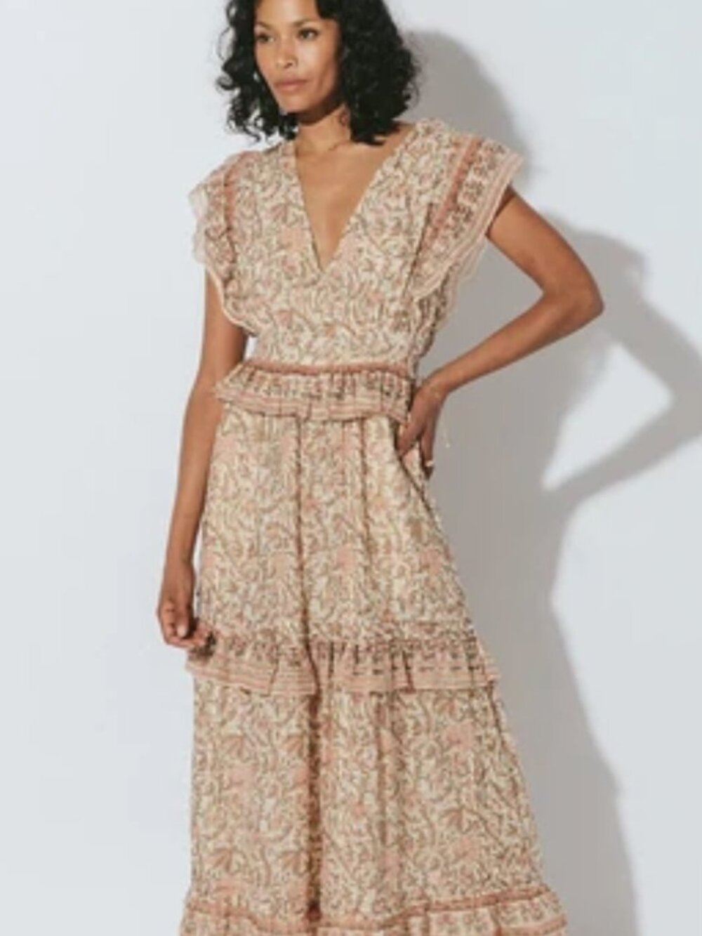 Cleobella Cherie Ankle Dress Zinnia, Modified as Set, XS